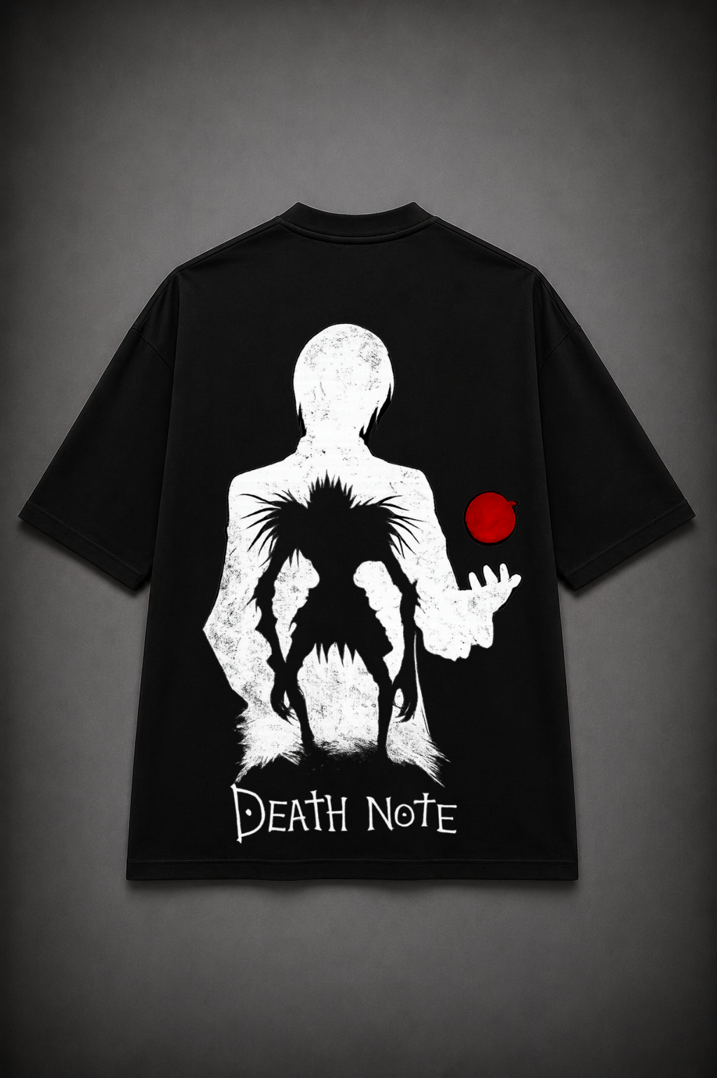 Death Note Oversized Anime T-Shirt Black | Premium Anime Death Note Oversized Anime T-Shirt Black | Premium Anime