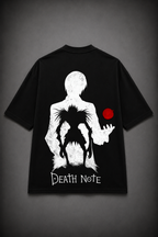 Death Note Oversized Anime T-Shirt - Black