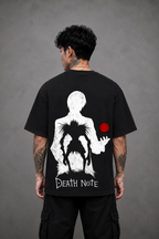 Death Note Oversized Anime T-Shirt - Black