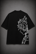 Tanjiro Kamado Anime T-Shirt - Black