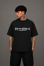 Death Note Oversized Anime T-Shirt - Black