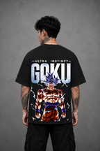Ultra Instinct Goku Oversized Anime T-Shirt