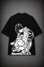 Akaza x Koyuki Anime T-Shirt - Black
