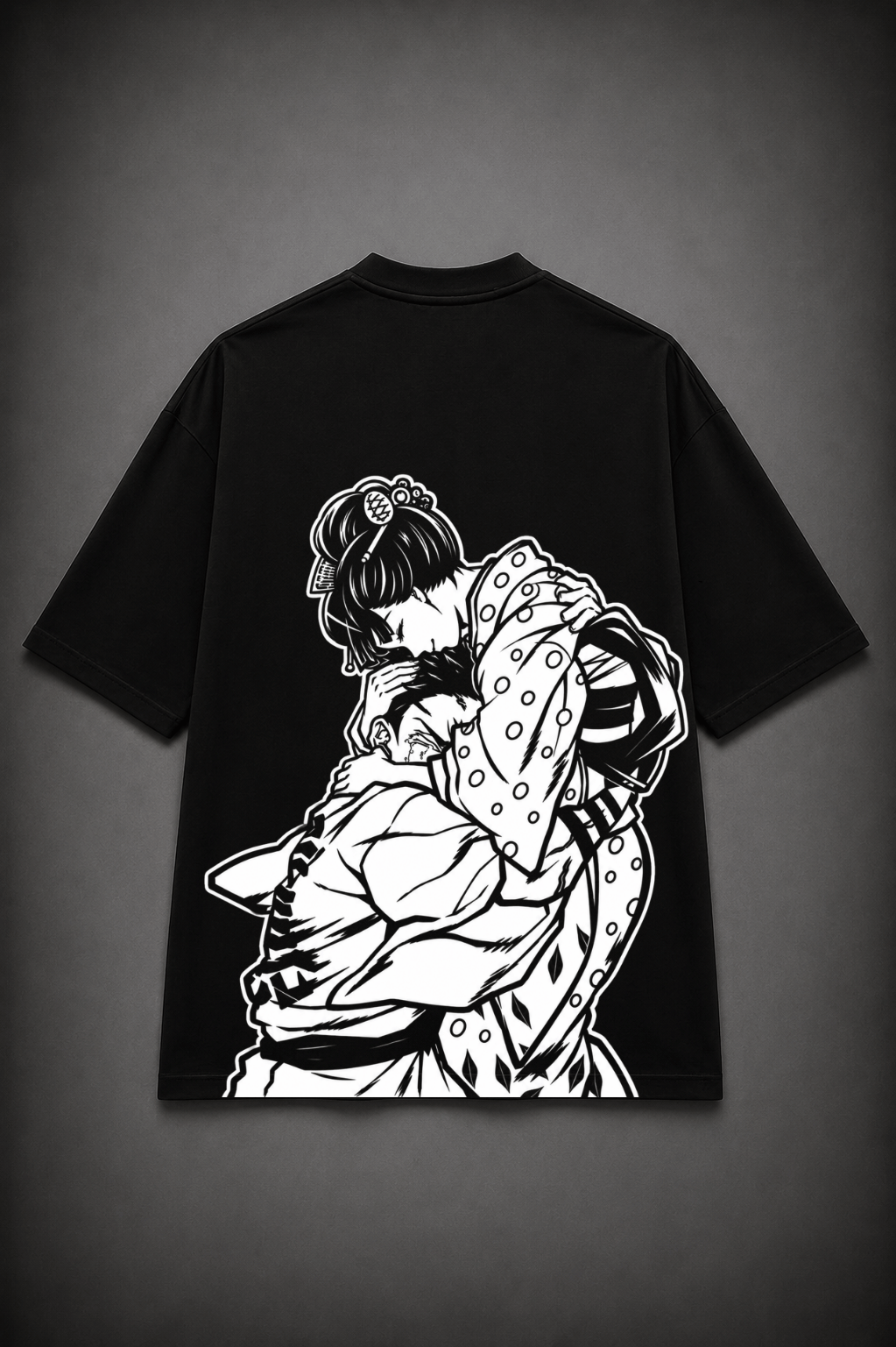 Akaza x Koyuki Anime T-Shirt - Black