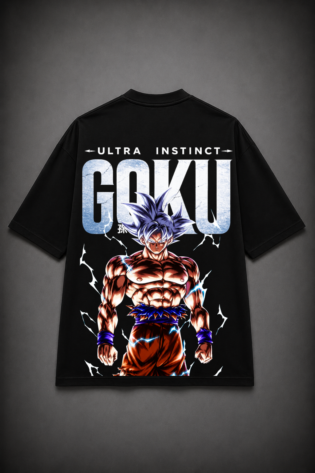Ultra Instinct Goku Oversized Anime T-Shirt