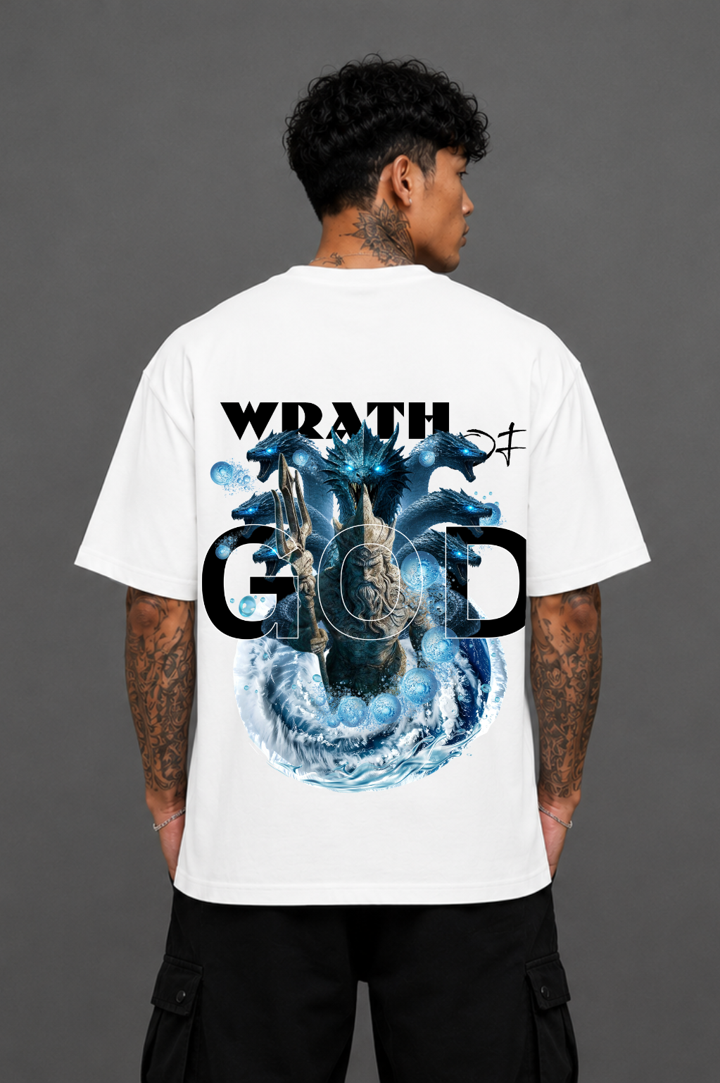 WOG Oversized Graphic T-Shirt – Wrath of God Edition