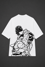 Akaza x Koyuki Anime T-Shirt - White