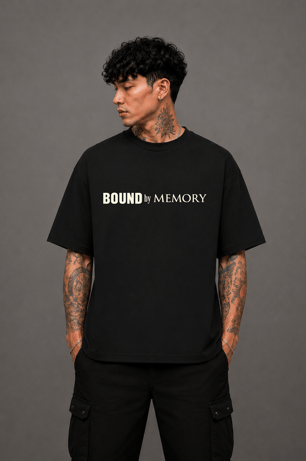 Akaza x Koyuki Anime T-Shirt - Black