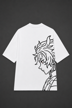 Tanjiro Kamado Anime T-Shirt - White