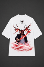 Shanks Anime Oversized T-Shirt - White