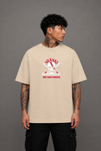 Shanks Anime Oversized T-Shirt - Beige