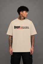 Yuta Okkotsu Oversized Anime T-Shirt - Beige