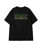 Broly Oversized Anime T-Shirt - Black