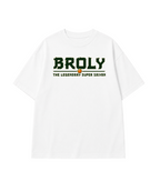 Broly Oversized Anime T-Shirt - White