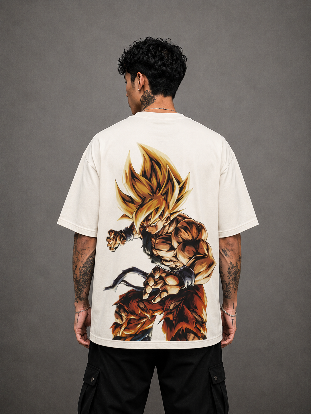 Gojo Anime Oversized T-Shirt