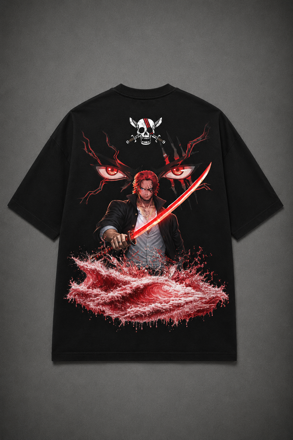 Shanks Anime Oversized T-Shirt