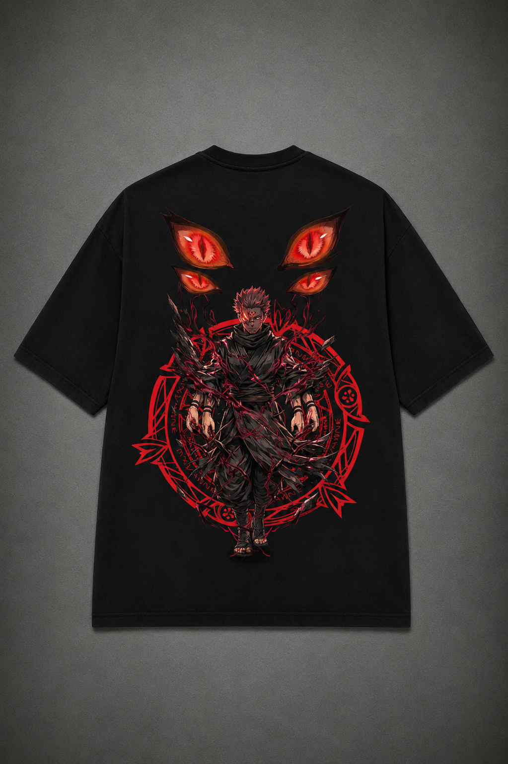 Sukuna Anime Oversized T-Shirt