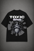Toxic Glitch Oversized Graphic T-Shirt