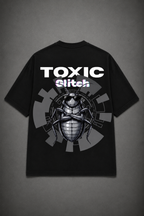 Toxic Glitch Oversized Graphic T-Shirt