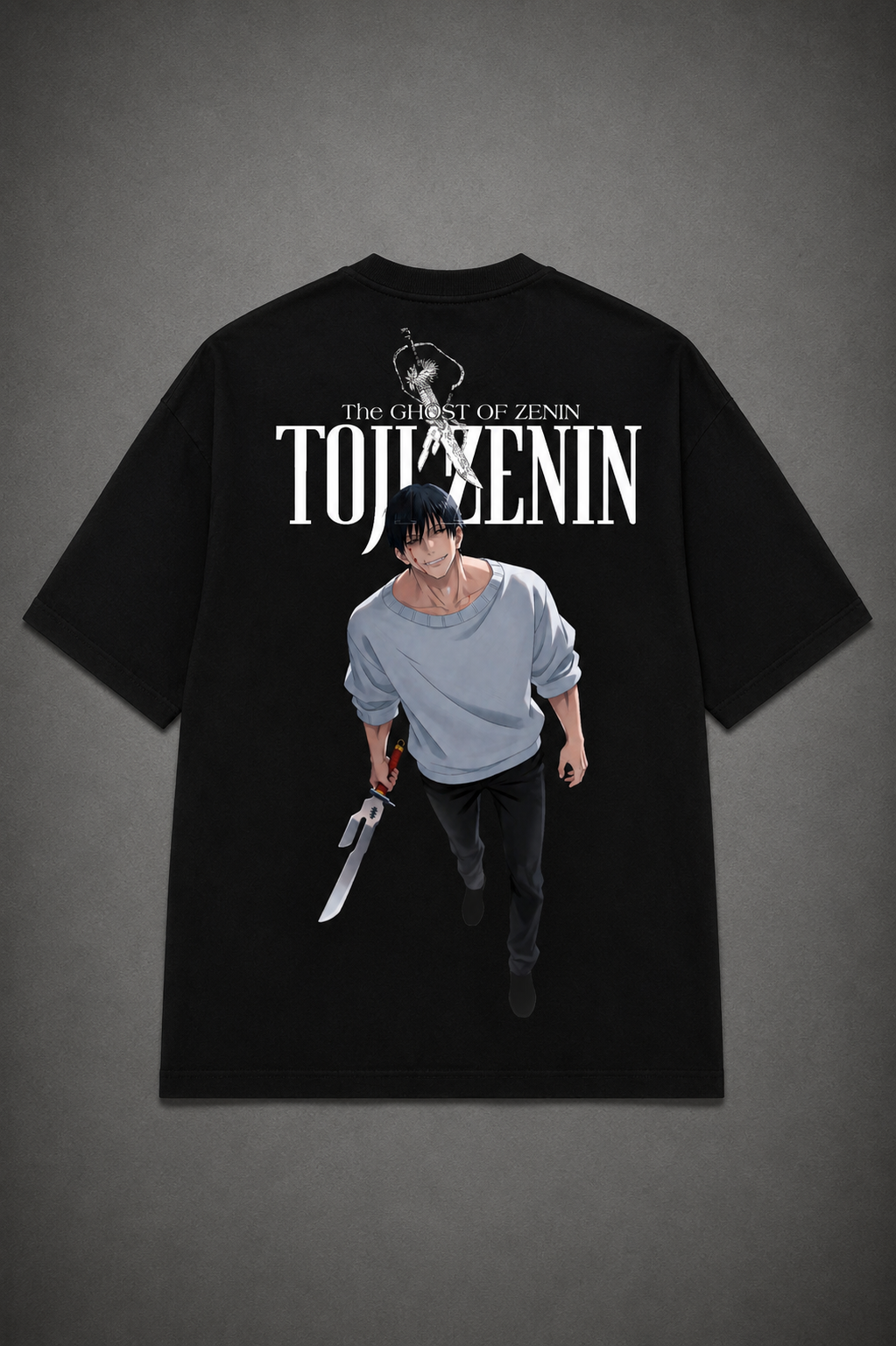 Toji Fushiguro Anime Oversized T-Shirt