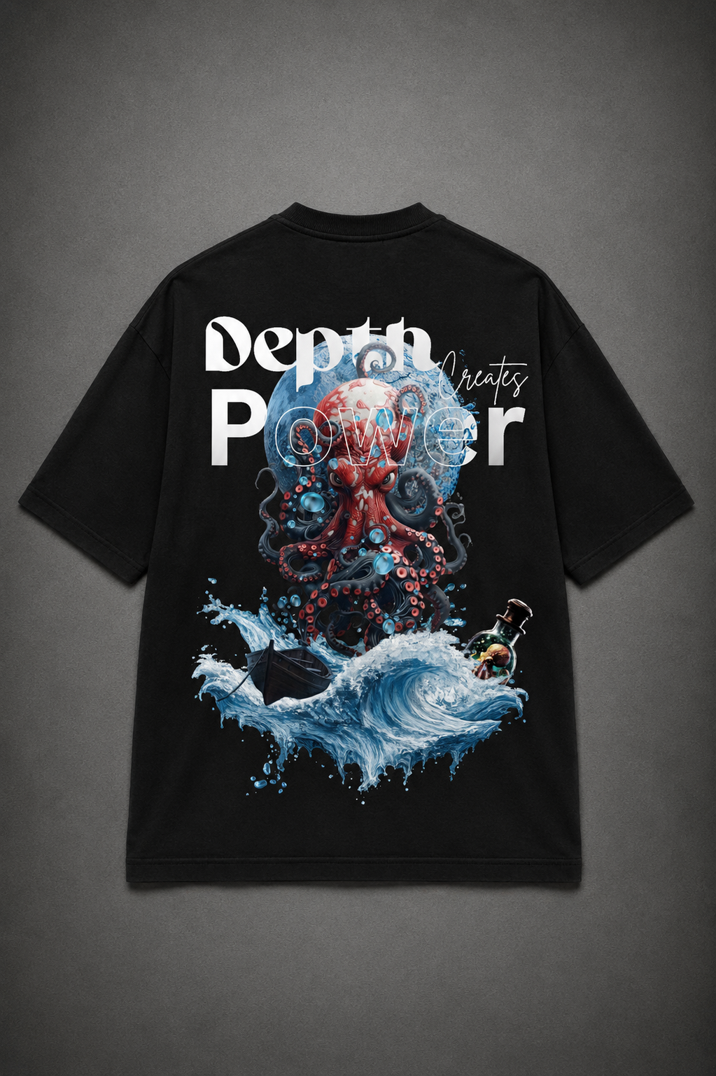 Depth Graphic Oversized T-Shirt