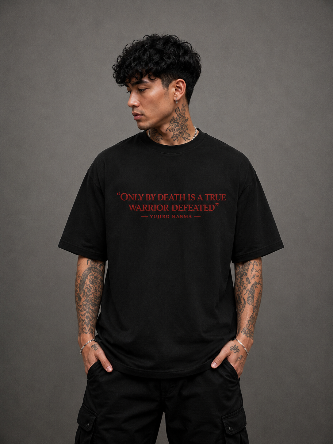 Yujiro Anime Oversized T-Shirt