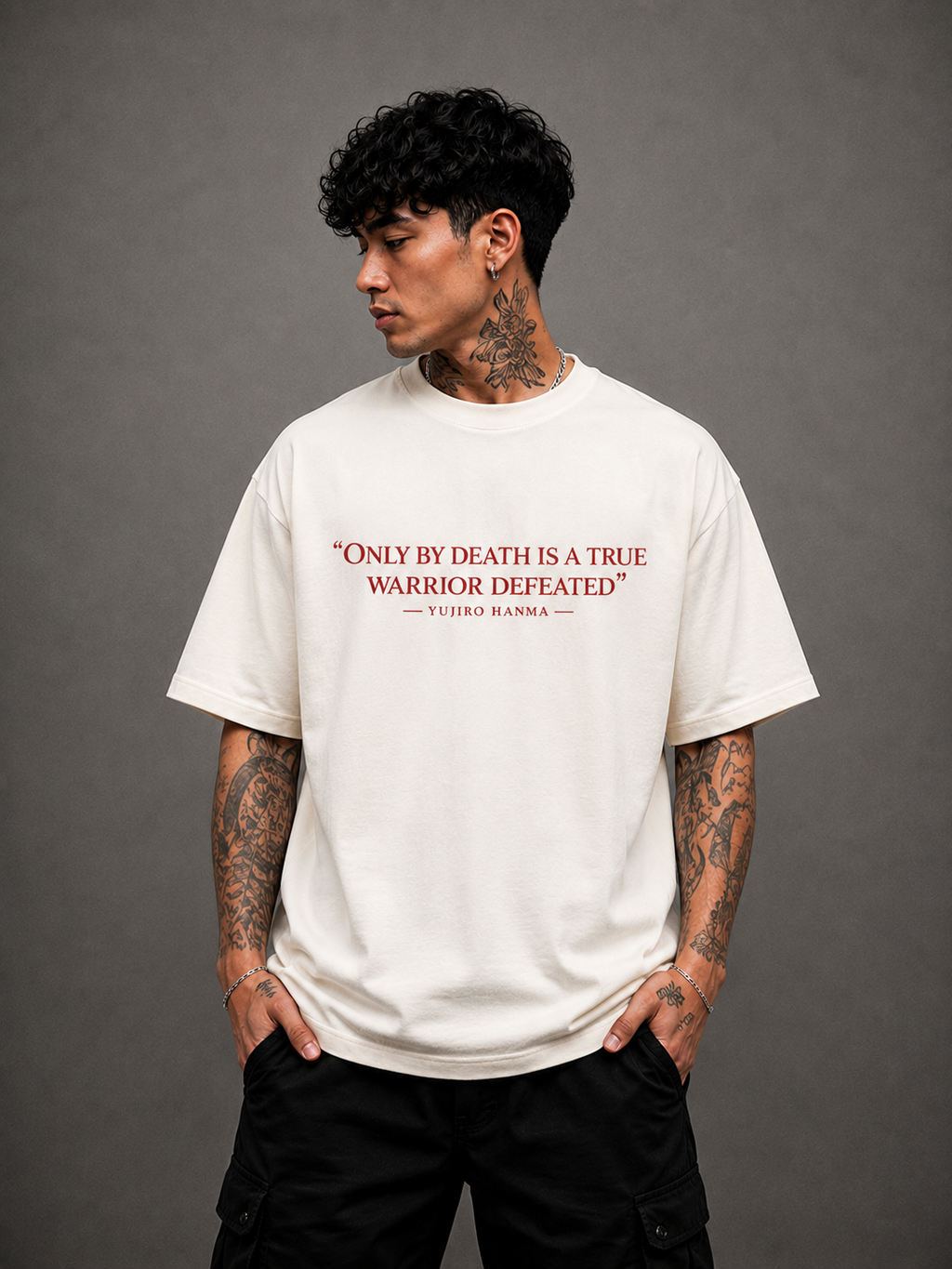 Yujiro Anime Oversized T-Shirt