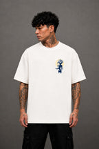 Gohan SSJ2 Oversized Anime T-Shirt - White