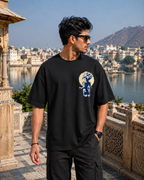Gohan SSJ2 Oversized Anime T-Shirt - Black