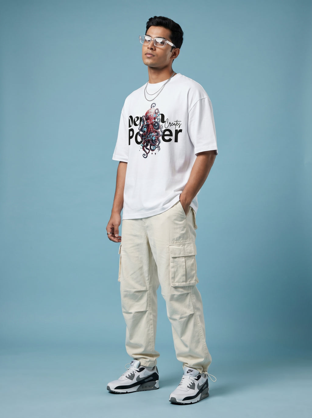 Depth Graphic Oversized T-Shirt