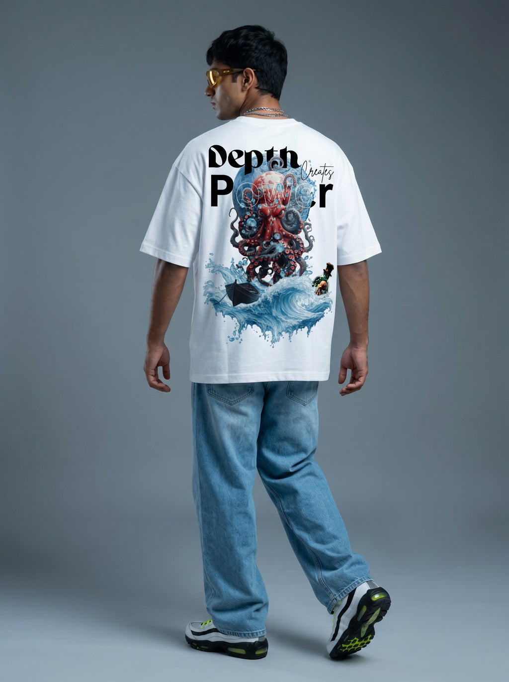 Depth Graphic Oversized T-Shirt