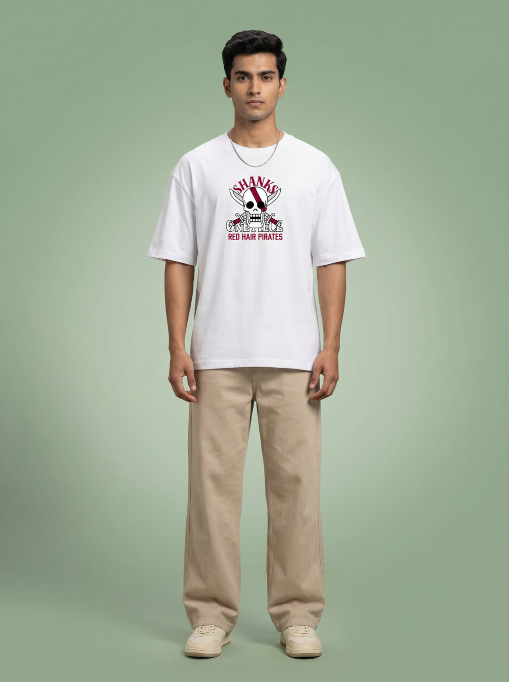 Shanks Anime Oversized T-Shirt