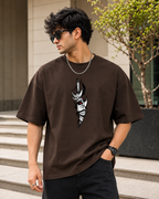 Solo Leveling Arise Anime T-Shirt - Coffee Brown