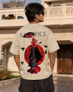 Itachi Uchiha Anime T-Shirt - Beige