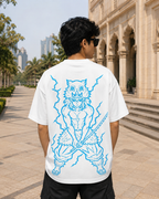 Inosuke Hashibira Oversized Anime T-Shirt - White