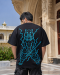 Inosuke Hashibira Oversized Anime T-Shirt - Black