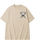 Inosuke Hashibira Oversized Anime T-Shirt - Beige