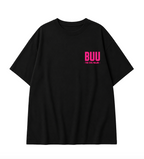Kid Buu Oversized Anime T-Shirt - Black