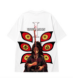 Kokushibo Oversized Anime T-Shirt - White