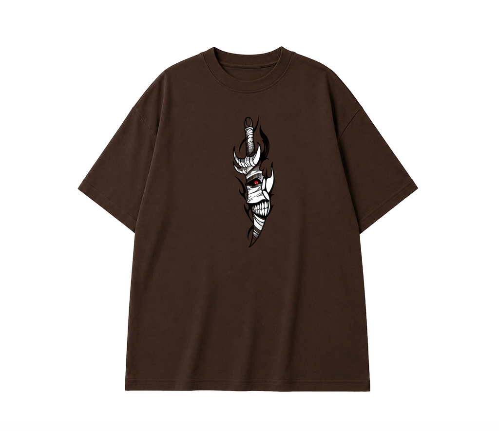 Solo Leveling Arise Anime T-Shirt - Coffee Brown