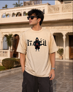Itachi Uchiha Anime T-Shirt - Beige