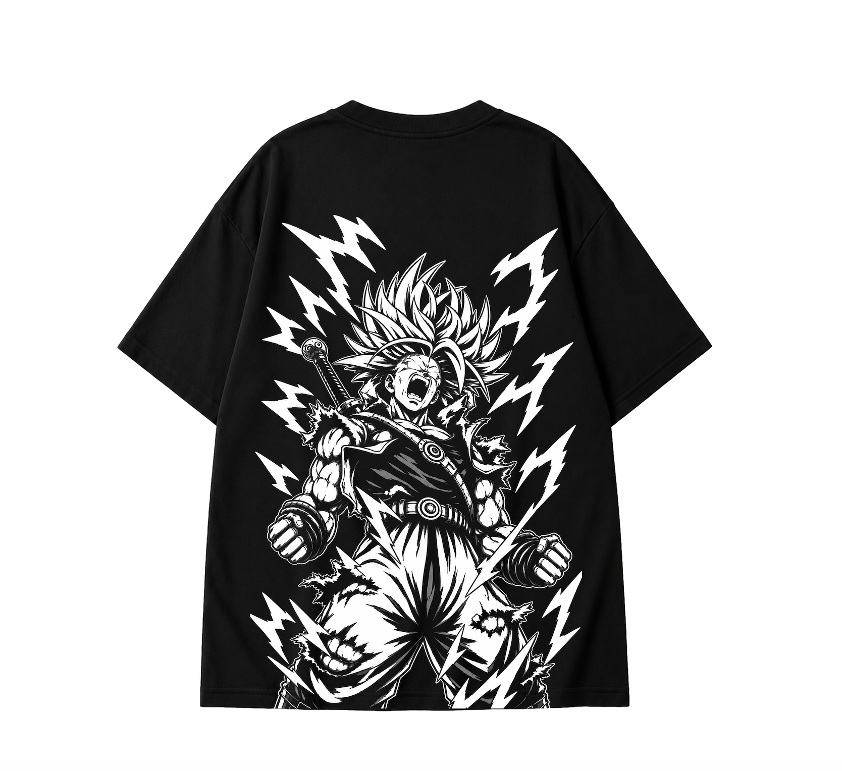 Future Trunks Anime T-Shirt - Black
