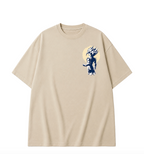 Gohan SSJ2 Oversized Anime T-Shirt - Beige