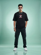 Shanks One Piece Anime Oversized T-Shirt Editorial Shot | STYWILL