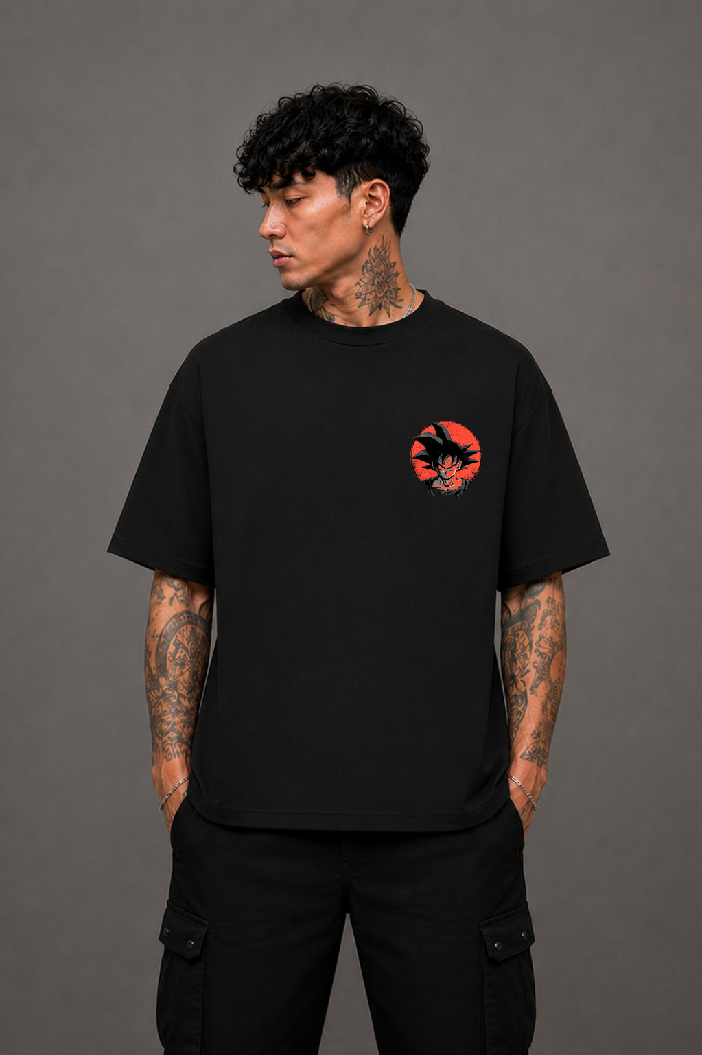 Gojo Anime Oversized T-Shirt