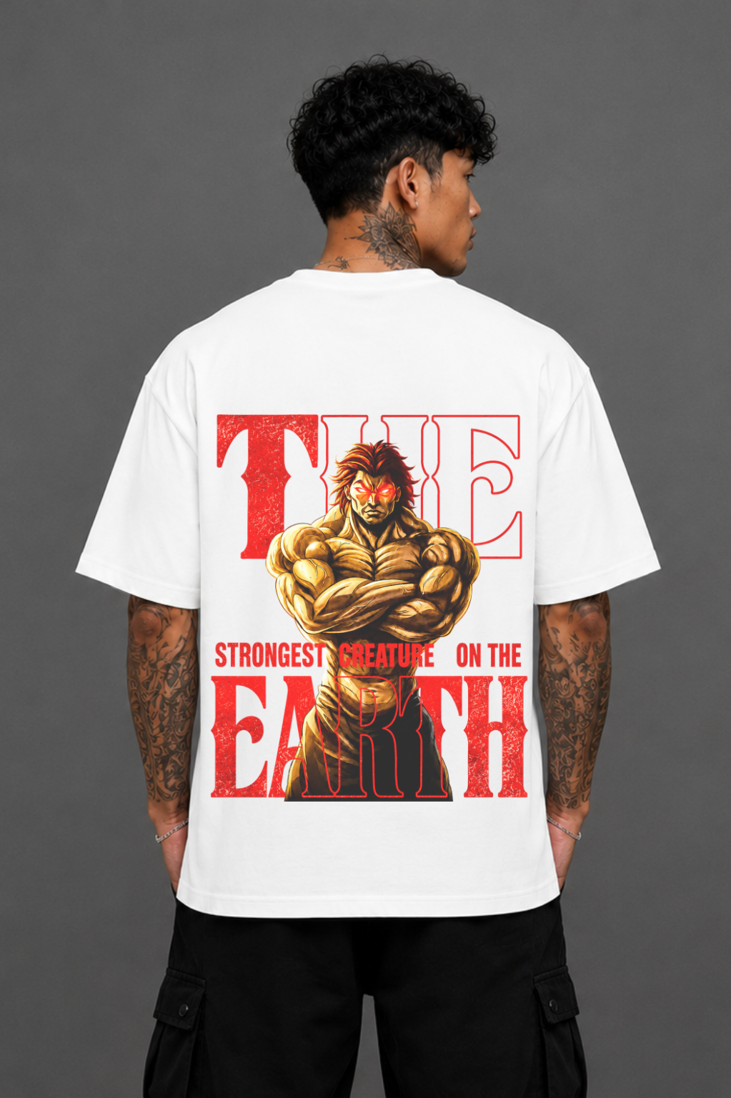 Yujiro Anime Oversized T-Shirt