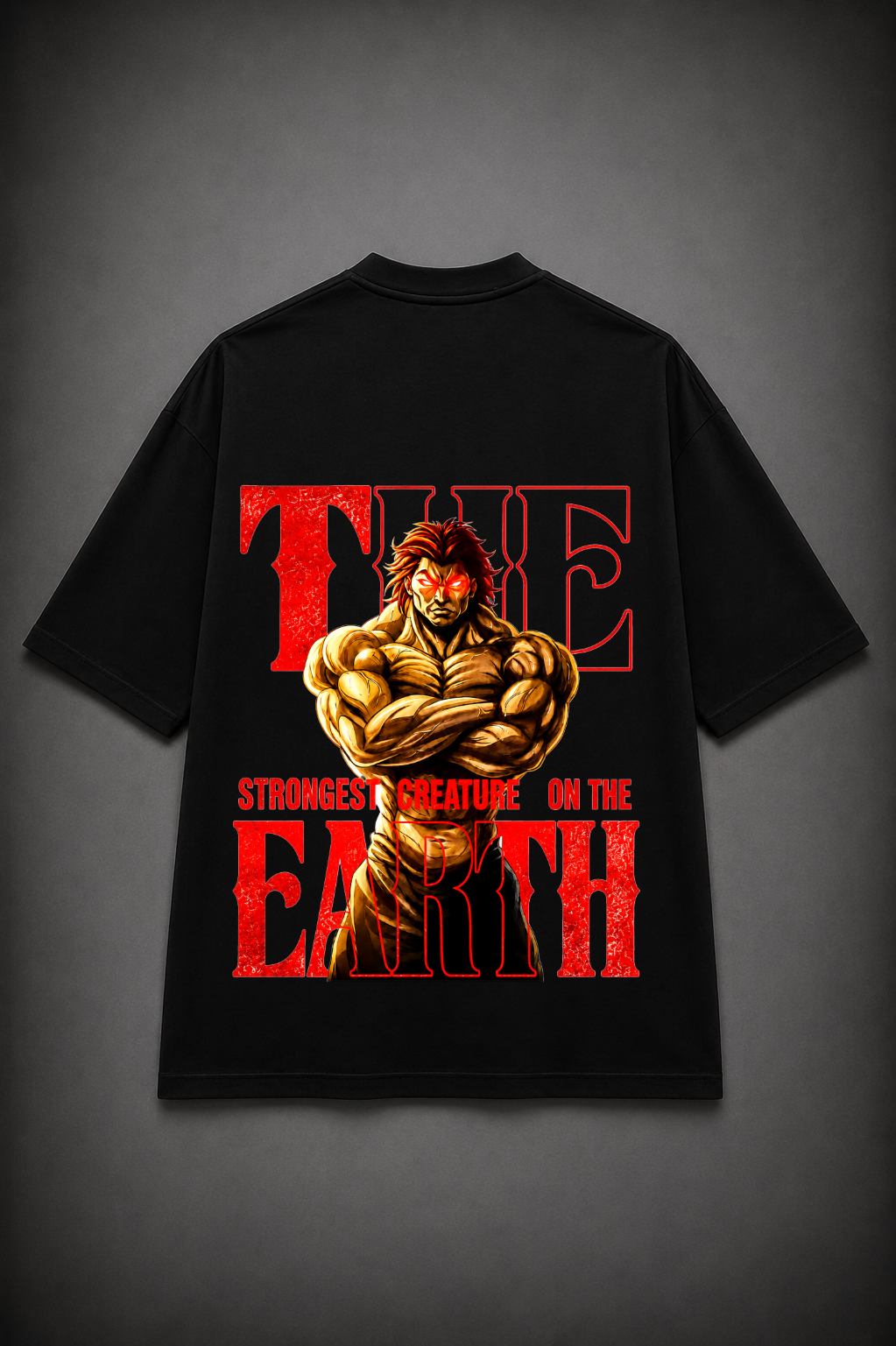 Yujiro Anime Oversized T-Shirt