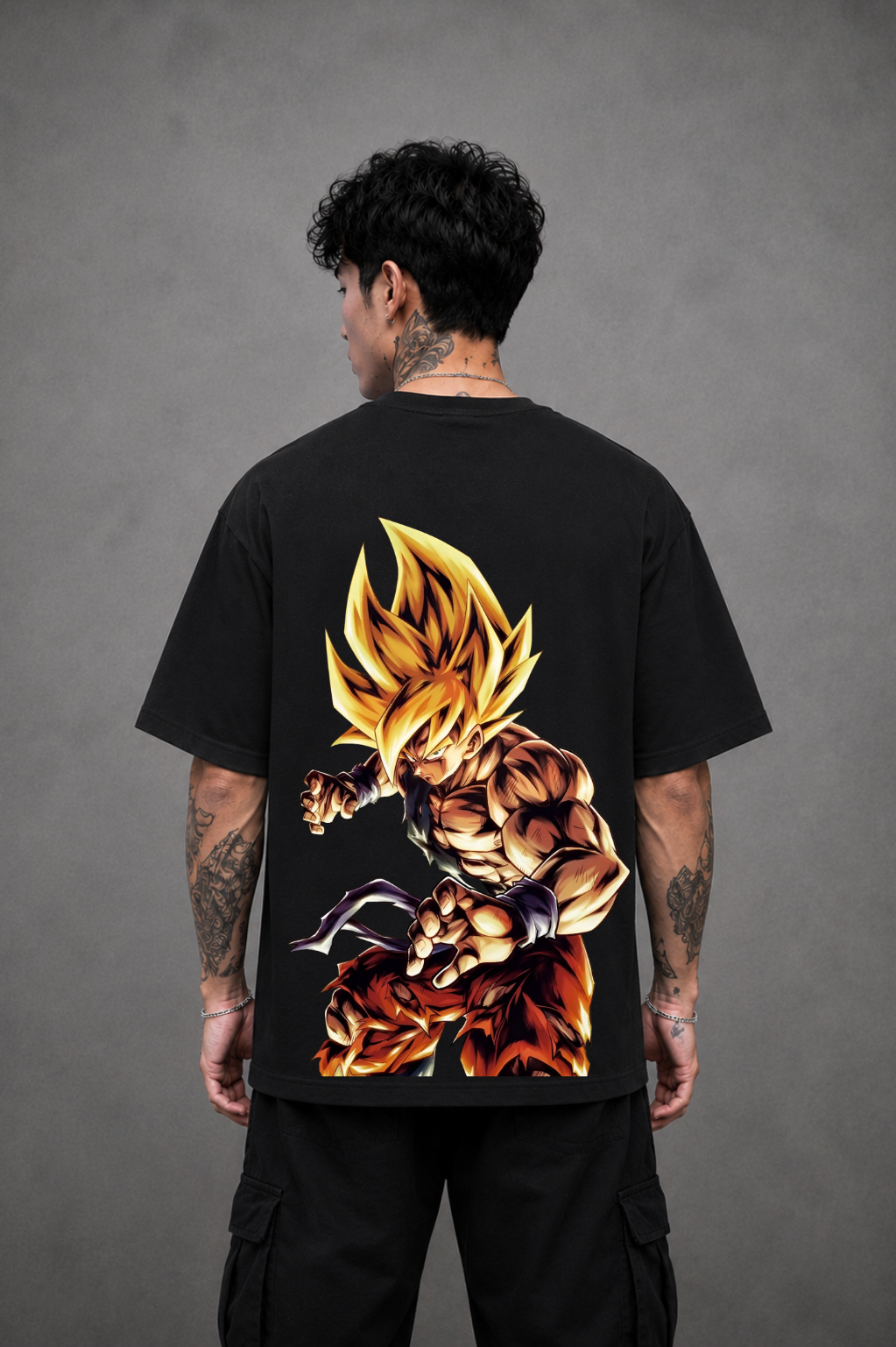 Gojo Anime Oversized T-Shirt