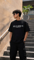 Death Note Oversized Anime T-Shirt - Black