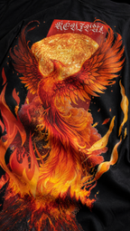 Phoenix Graphic Oversized T-Shirt
